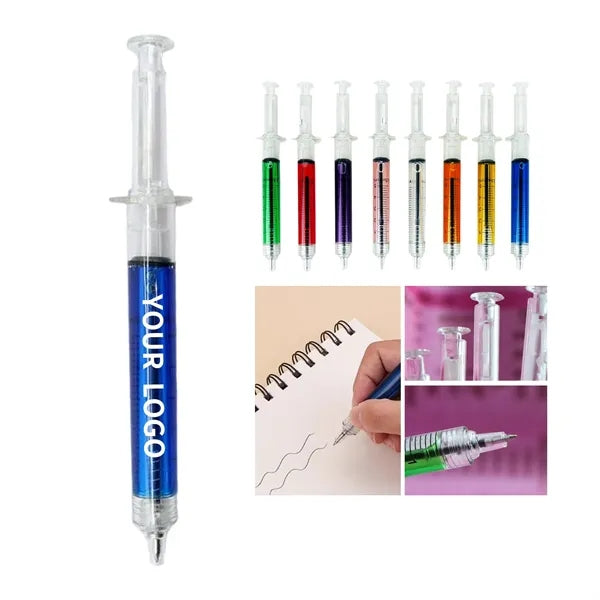 Syringe-Shaped ABS Ballpoint Pen