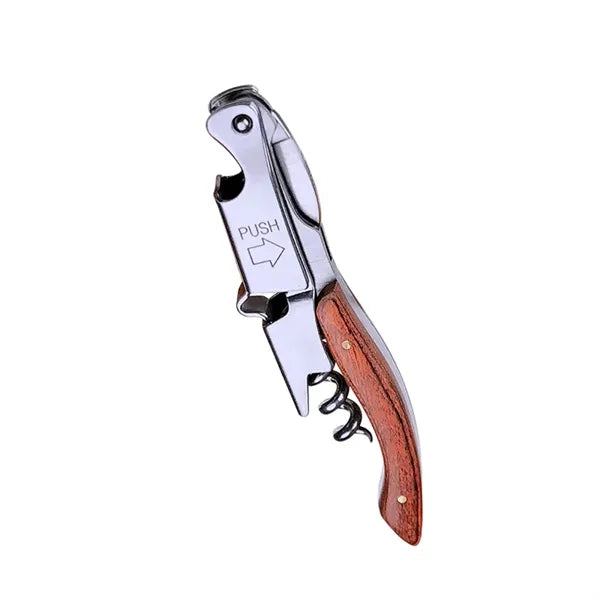 Professional Corkscrew Wine Opener with Curve handle