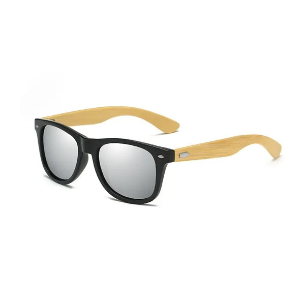 Bamboo Wood Arms Polarized Sunglasses
