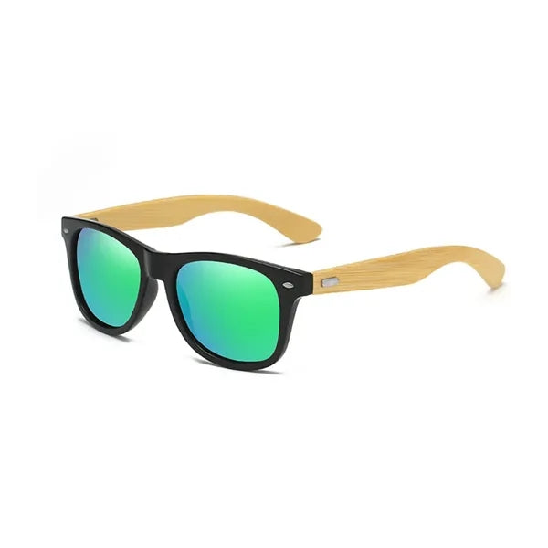 Bamboo Wood Arms Polarized Sunglasses