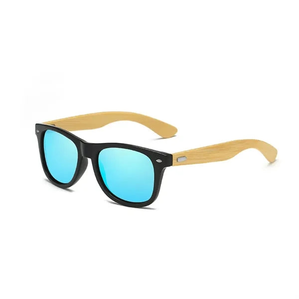 Bamboo Wood Arms Polarized Sunglasses
