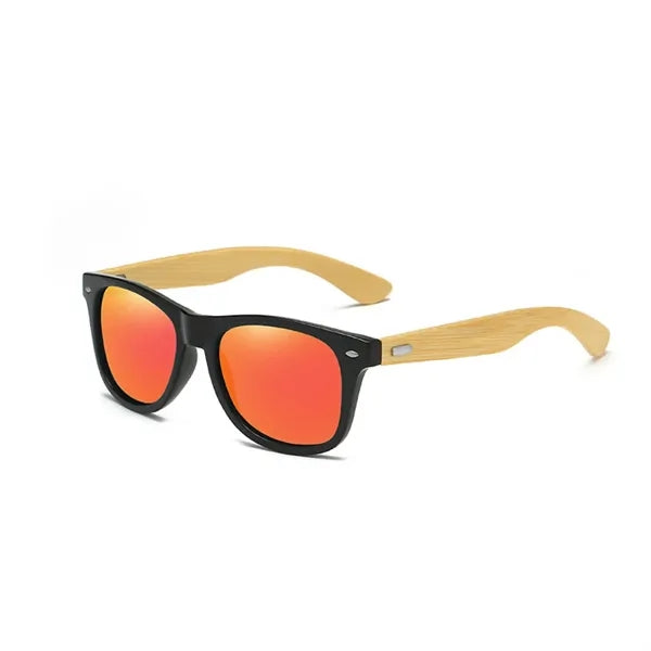Bamboo Wood Arms Polarized Sunglasses