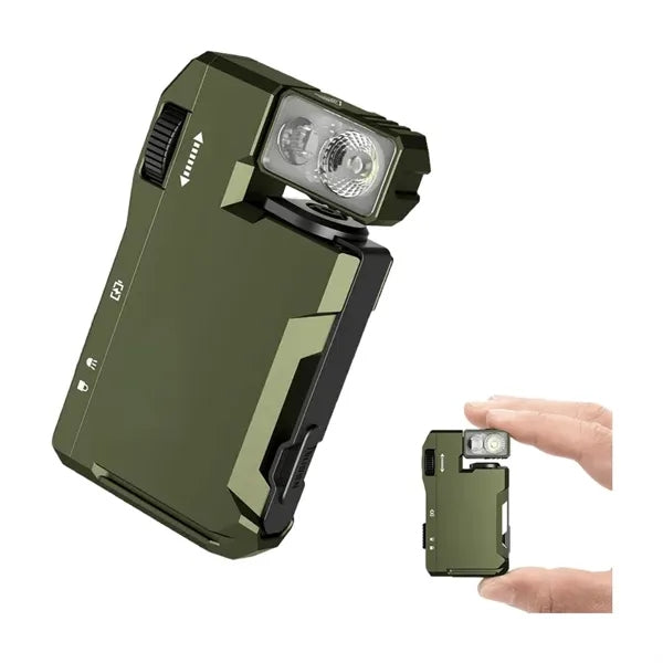 Rechargeable EDC Flashlight, Powerful RGB Flashights