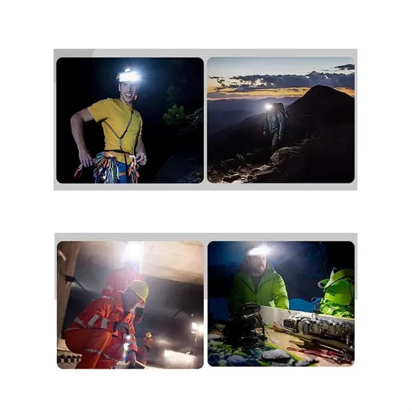 Lightweight 90g Headlamp Adjustable Lighting Outdoor Use