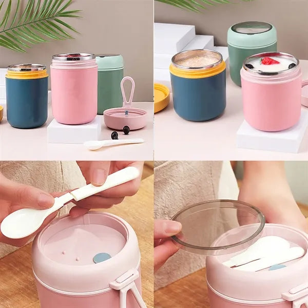 Stainless Steel Insulated Jar for Soup and Breakfast