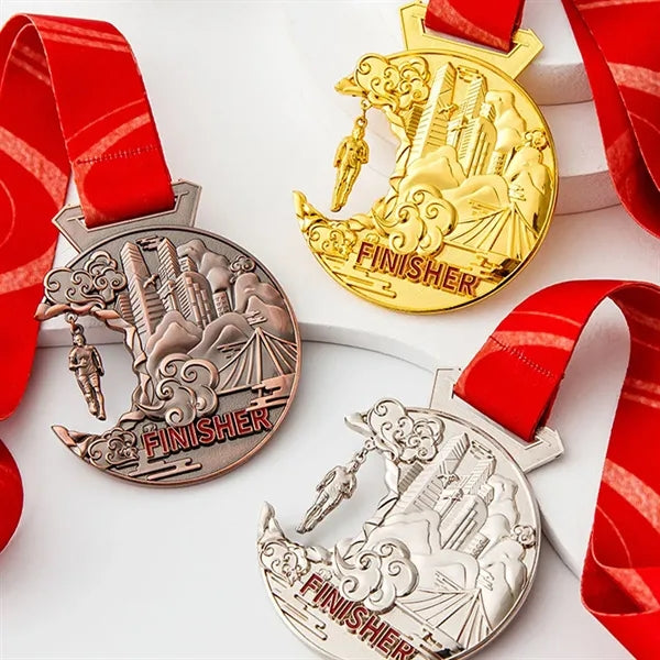 Electroplated Honor Medal with Personalization
