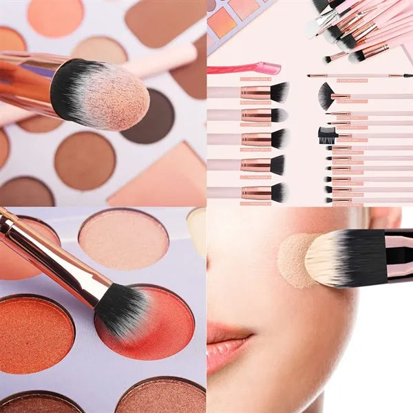 Professional Makeup Brush Set with Soft Bristles