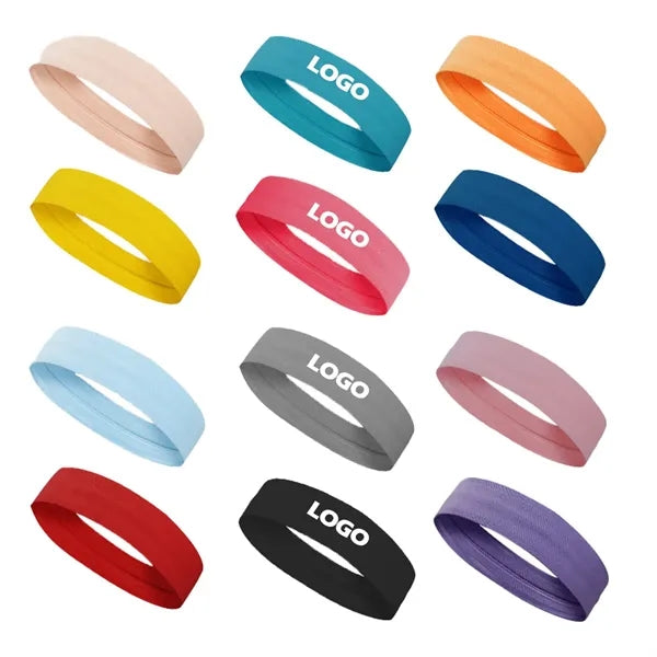 Wide Brim High Elastic Sweat-Absorbing Sports Headband