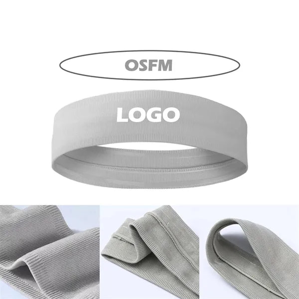 Wide Brim High Elastic Sweat-Absorbing Sports Headband