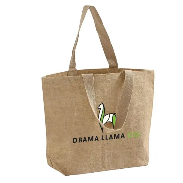 Crestwood Grove Jute Tote Bag