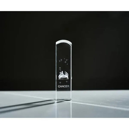 Graduation Season Gift Crystal Engraved Stamp