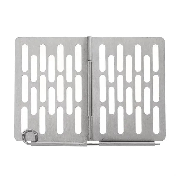 Outdoor Camping Folding Grill Plate BBQ Rack