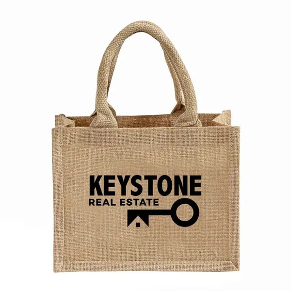 Ridgecrest Jute Wedding Favor Bag