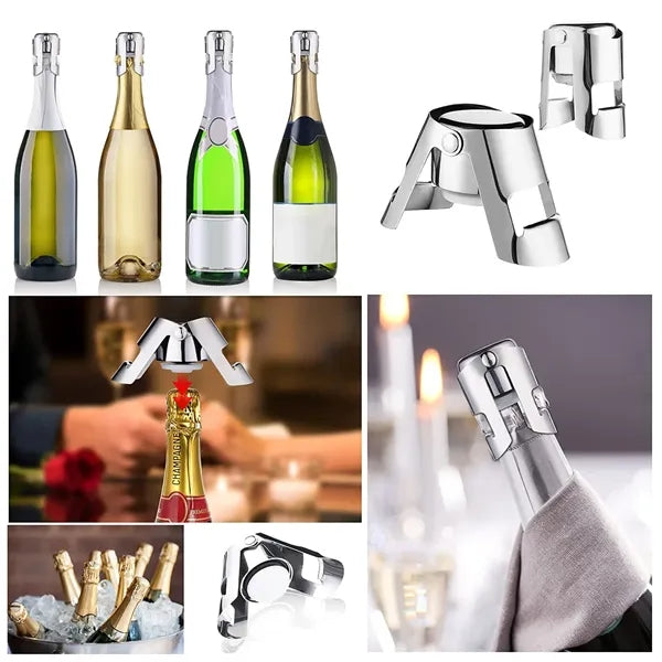 Stainless Steel Champagne Bottle Stopper