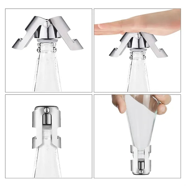 Stainless Steel Champagne Bottle Stopper