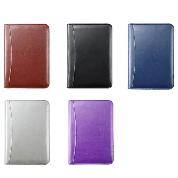 Conference Folder A4 With Secure Zipper Closure