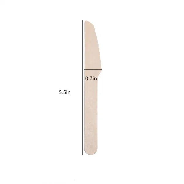 Disposable Wood Cutlery Knife