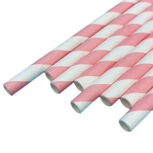 Disposable Muti-Colored Paper Straws