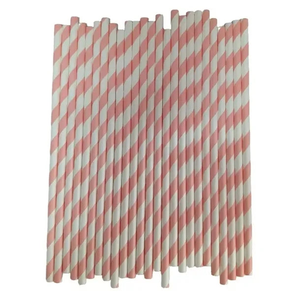 Disposable Muti-Colored Paper Straws