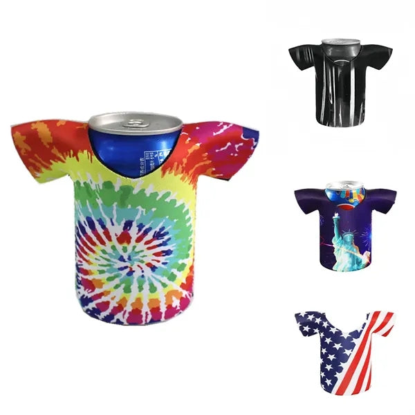 Neoprene Shirt Shaped Can Cooler