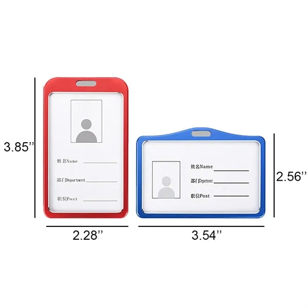 Aluminum Card Holder With Lanyard