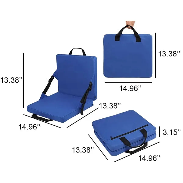 Stadium Chair Cushion With Backrest