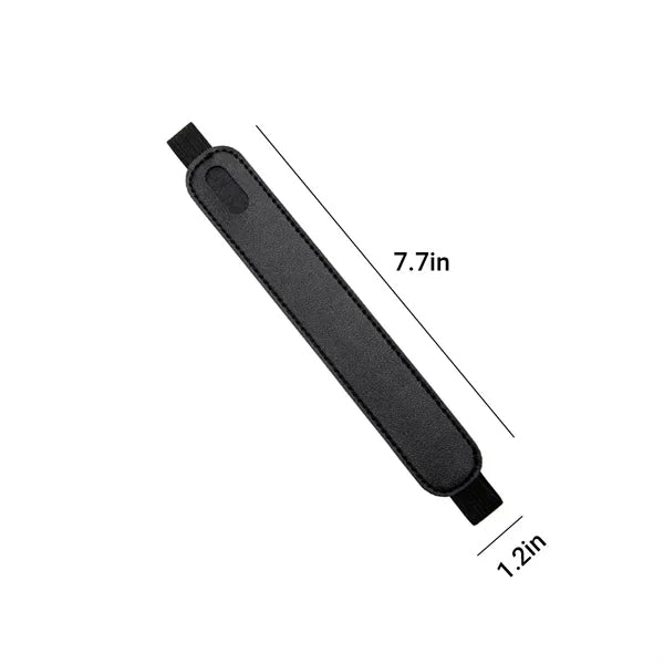 Leather Pen Cover With Loss Prevention Sleeve