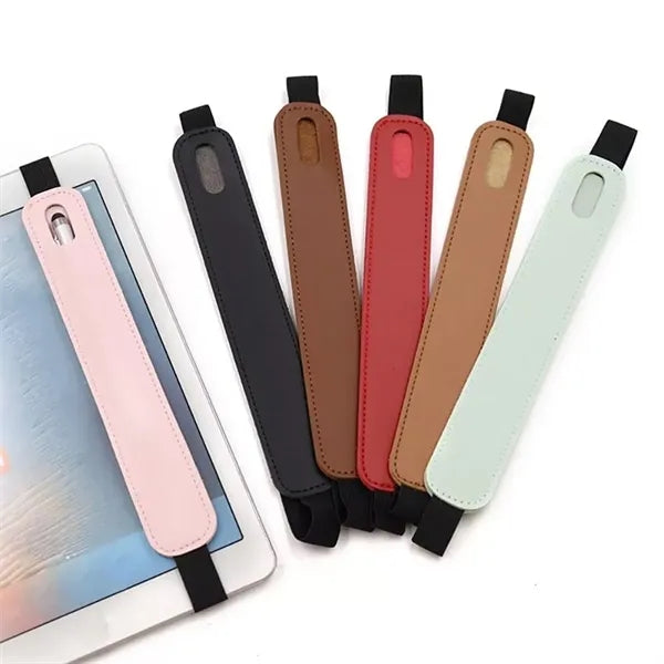 Leather Pen Cover With Loss Prevention Sleeve