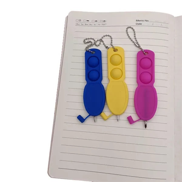 Popper Pen Keychain
