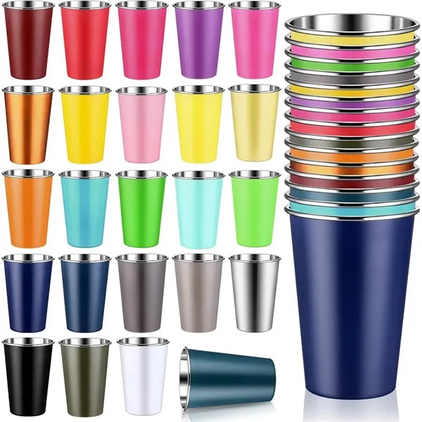 16oz Stainless Steel Unbreakable Cup