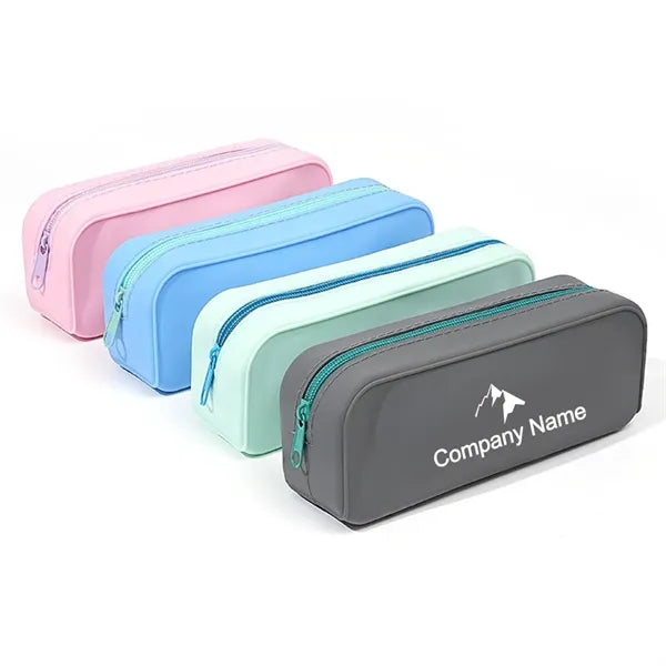 Portable Waterproof Silicone Pencil Pouch