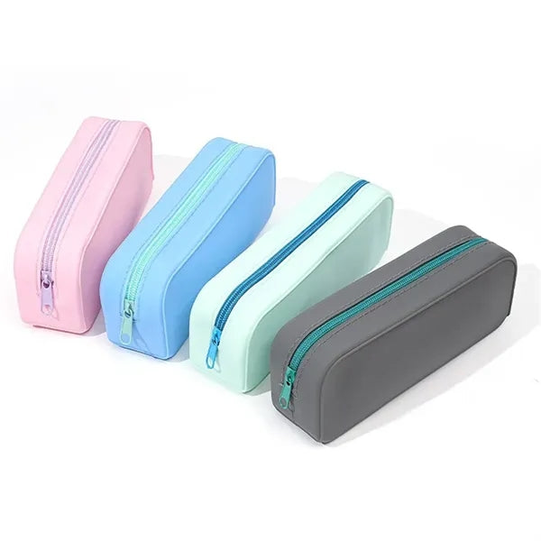 Portable Waterproof Silicone Pencil Pouch