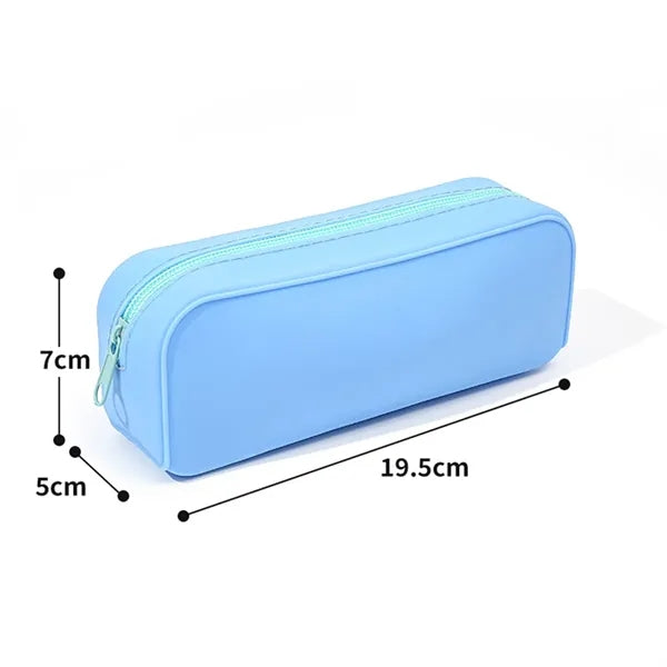 Portable Waterproof Silicone Pencil Pouch