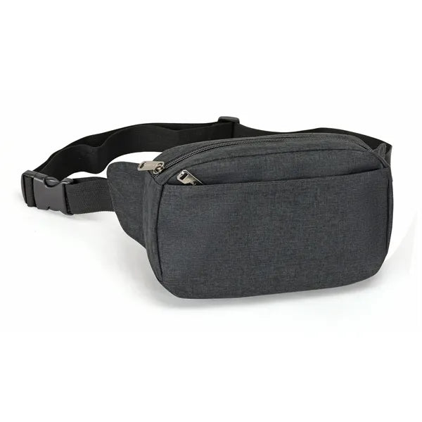 Rounded Dual Pocket Fanny Pack