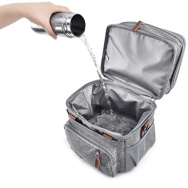 Double-Deck Cooler Lunch Bag