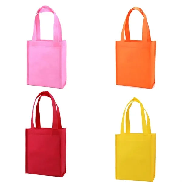 Non-Woven Mini Gift Tote Bag ( 8" X 4" X 10" )