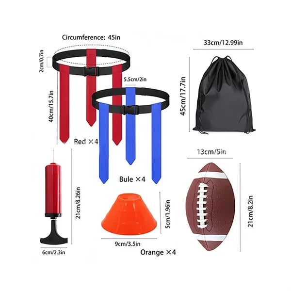 Flag Football Belt Set