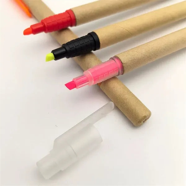 Dual Function Eco-Inspired Pen With Highlighter