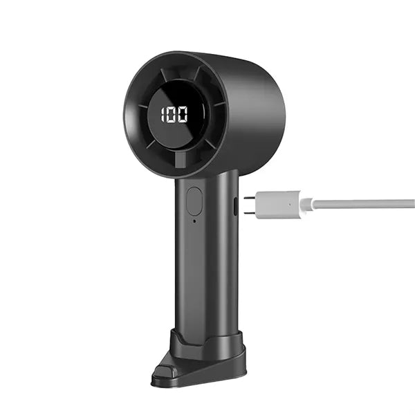 Fans With Display And Phone Stand