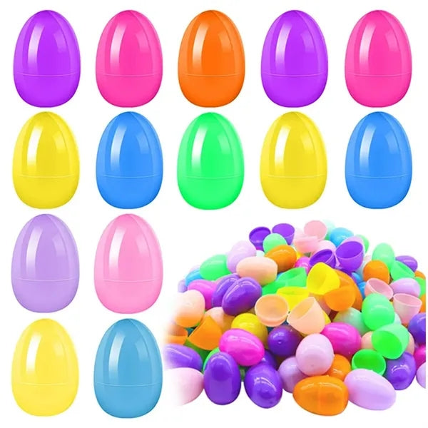 Empty Plastic Easter Eggs