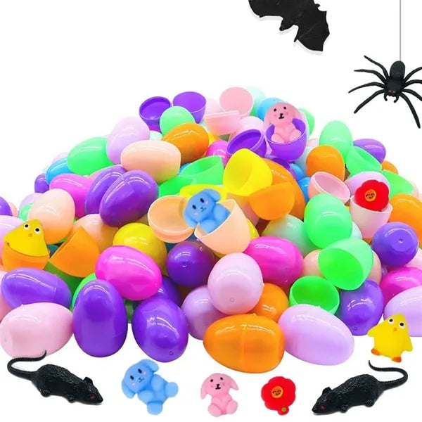 Empty Plastic Easter Eggs