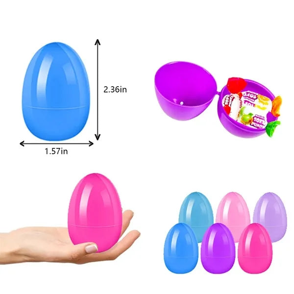 Empty Plastic Easter Eggs