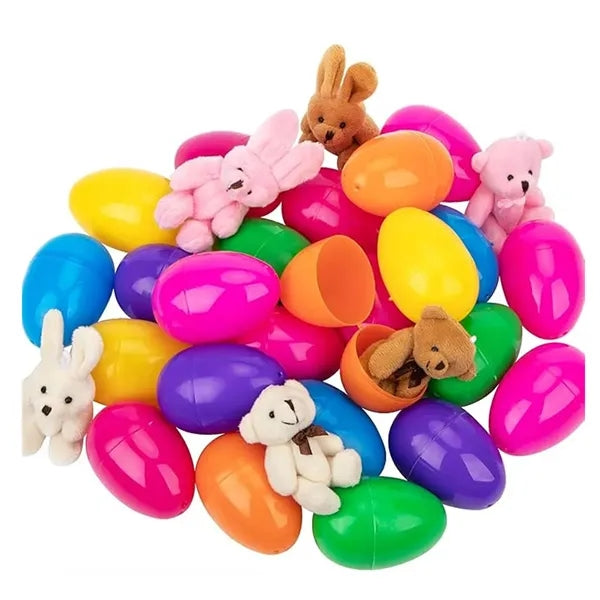 Empty Plastic Easter Eggs