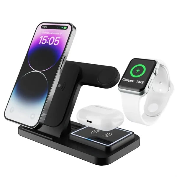 4 In 1 Wireless Charging Station