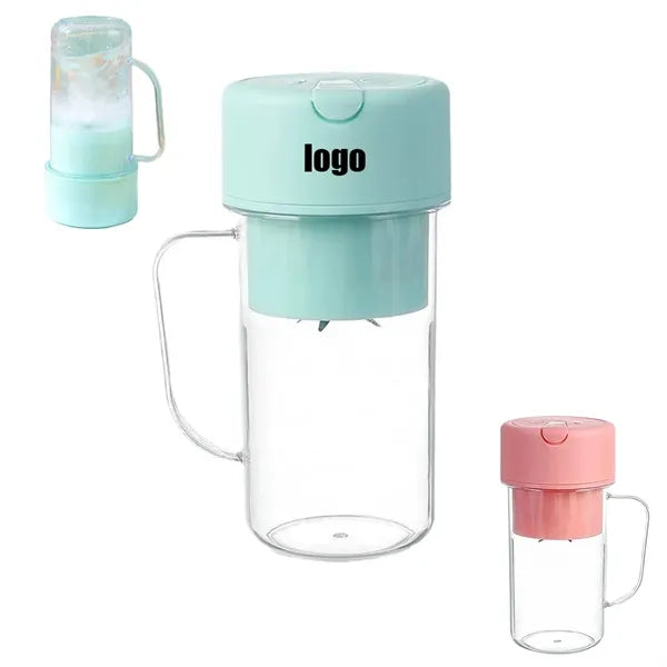 Compact Portable Juicer With Straw