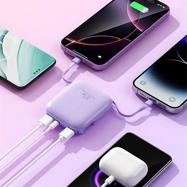 Fast Charging Power Bank With Mirror