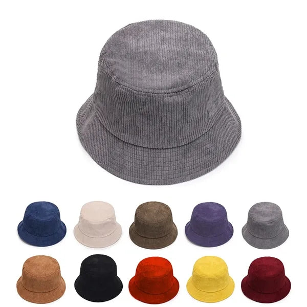 Corduroy Bucket Hat
