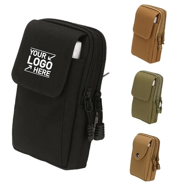Wearing A Belt Mobile Phone Bag