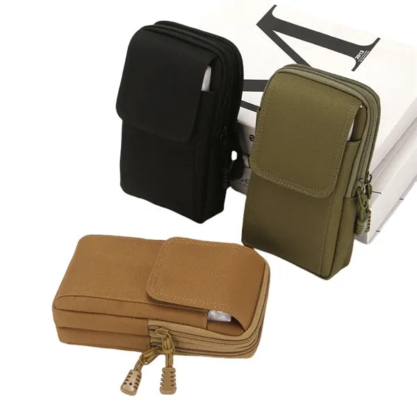 Wearing A Belt Mobile Phone Bag