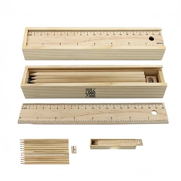 Pencil Set With Ruler